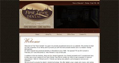 Desktop Screenshot of firsttowndental.com